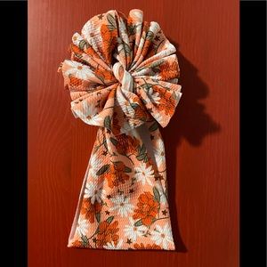 Floral Boutique Handmade Toddler Headwrap